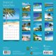 2015 Tropical Beaches Wall Calendar – image 2 sur 2