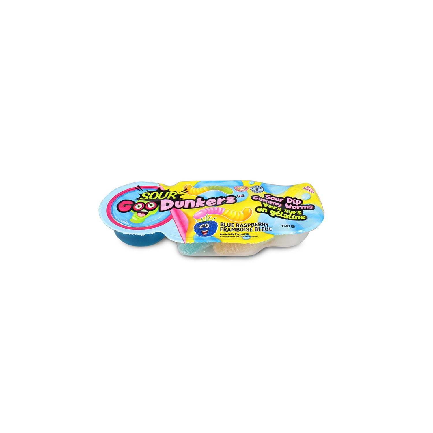 Sour Goodunkers, Fruity gummy worms with a dip