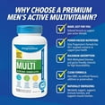 thumbnail image 3 of Progressive Active Men Multivitamin Capsules, 120 Count, 3 of 10