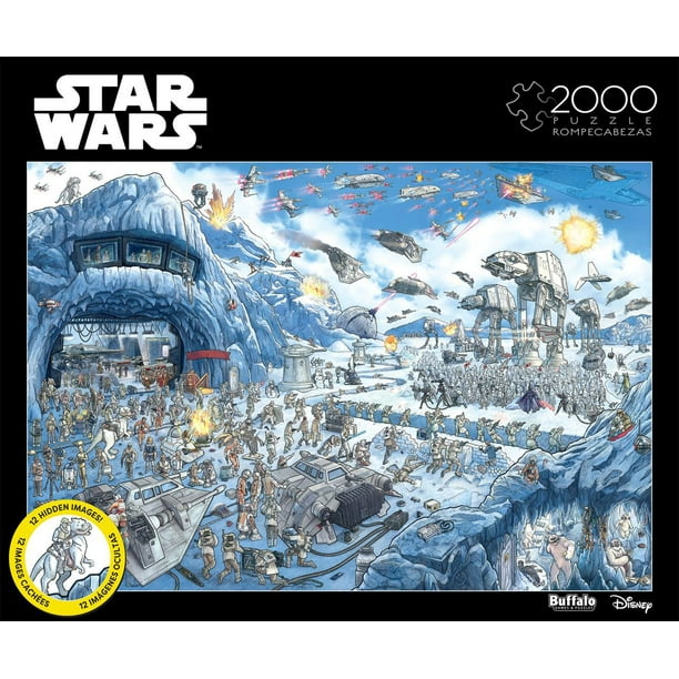 Buffalo Games - Star Wars - Search Inside: Battle of Hoth - 2000 Piece  Jigsaw Puzzle 