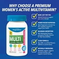thumbnail image 3 of Progressive Active Women Multivitamin Capsules, 60 Count, 3 of 9