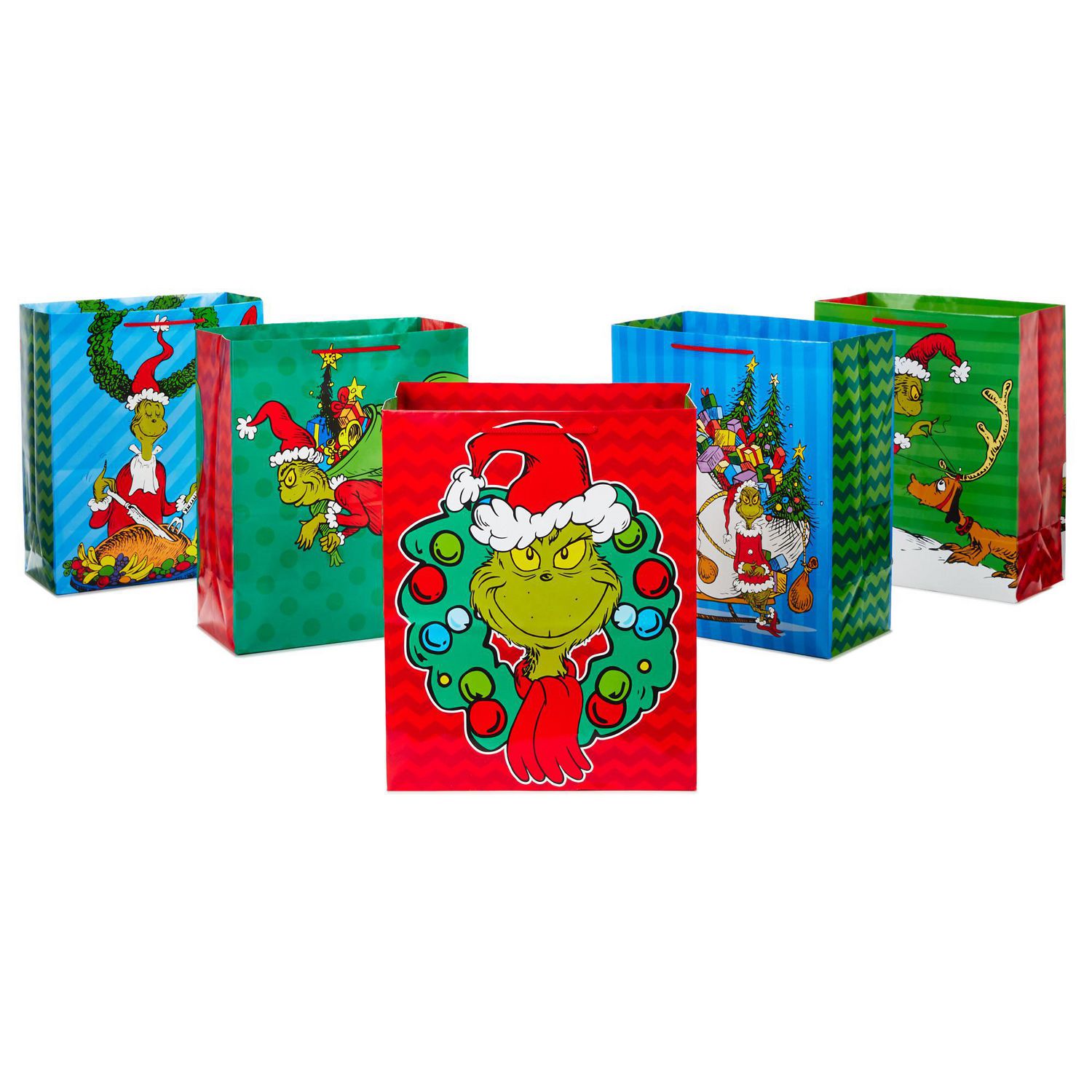 The grinch gift bag