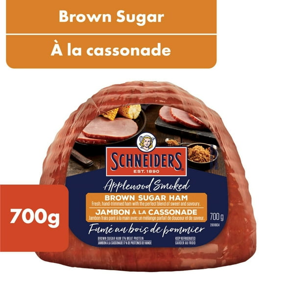Schneiders Applewood Smoked Brown Sugar Ham, 700 g