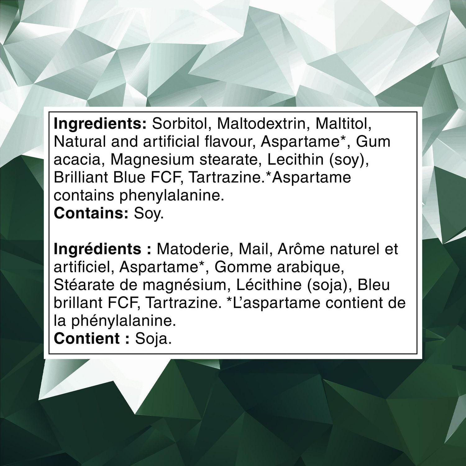 Flacon de menthes à la menthe verte ICE BREAKERS 82g