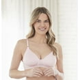 thumbnail image 1 of Bestform 97086248 Striped Wireless Cotton Bra with Lightly-Lined Cups, 1 of 7