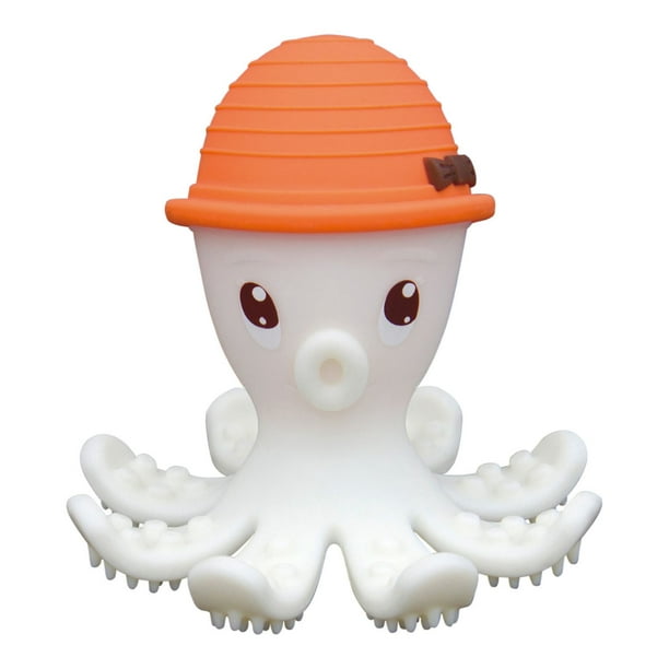 Jouet de dentition Mombella® Octopus - Orange