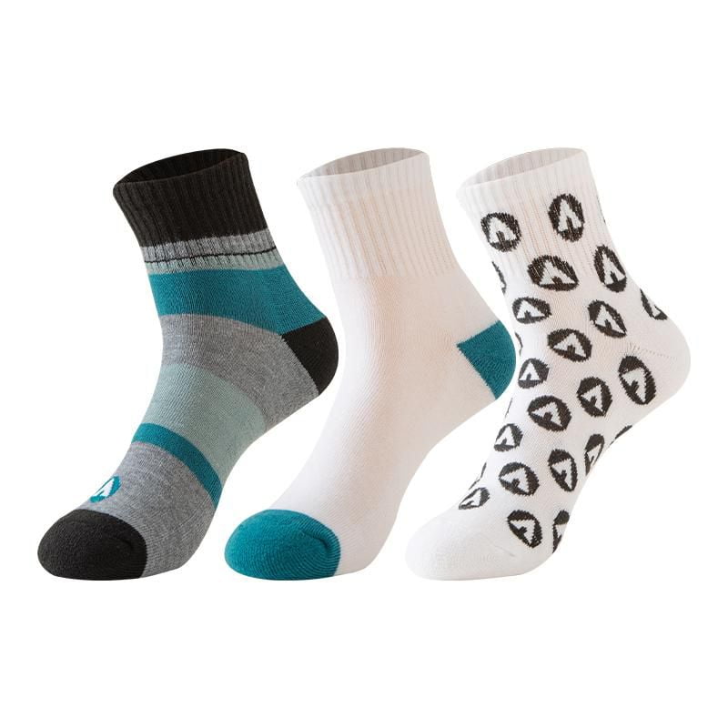 Airwalk Ladies 3pk Mid Crew Socks