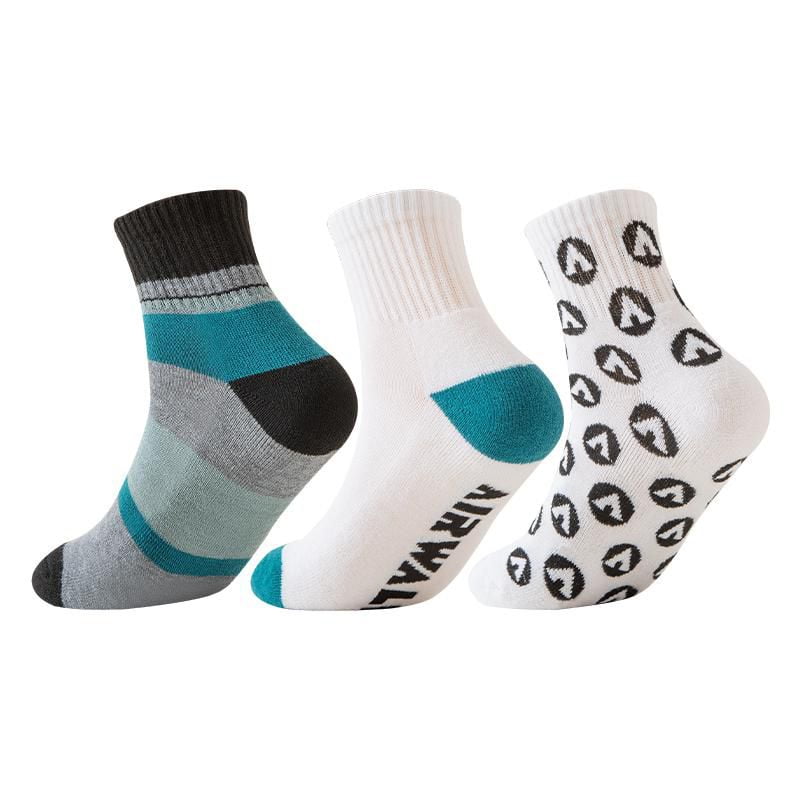 Airwalk Ladies 3pk Mid Crew Socks