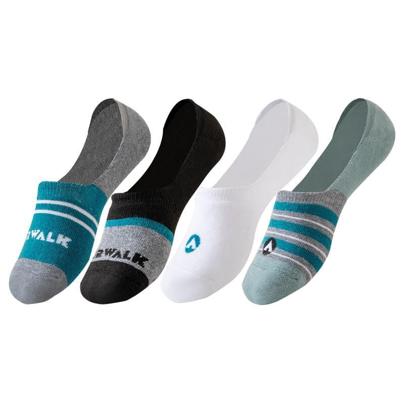 Airwalk Ladies 4pk Shoe Liner Socks