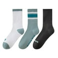 thumbnail image 2 of Airwalk Ladies 3pk Crew Liner Socks, 2 of 5
