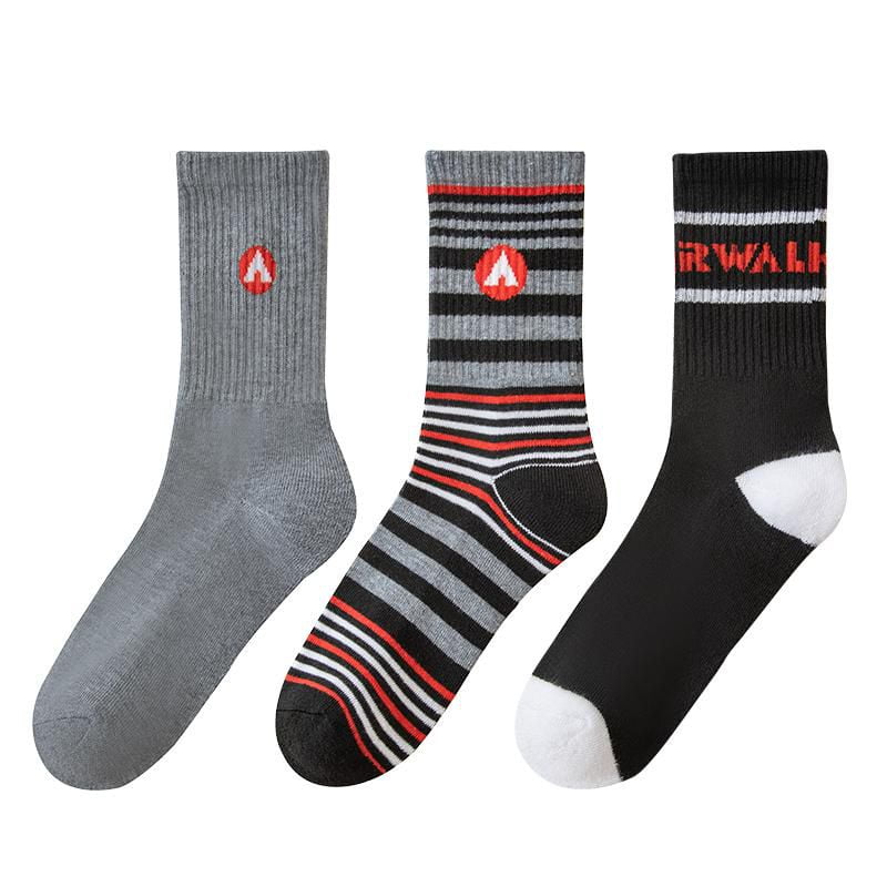 Airwalk Ladies 3pk Crew Liner Socks