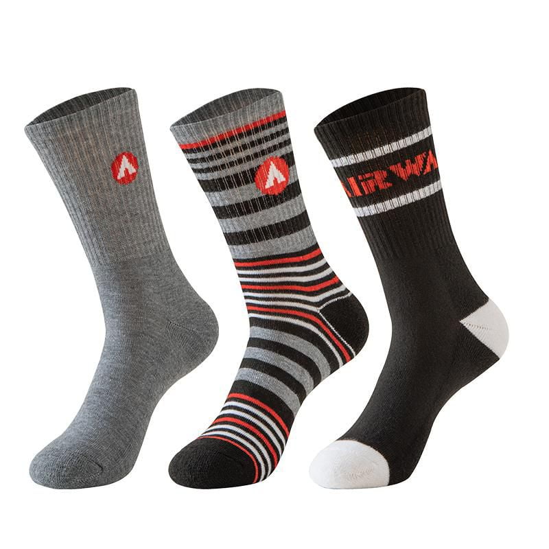 Airwalk Ladies 3pk Crew Liner Socks