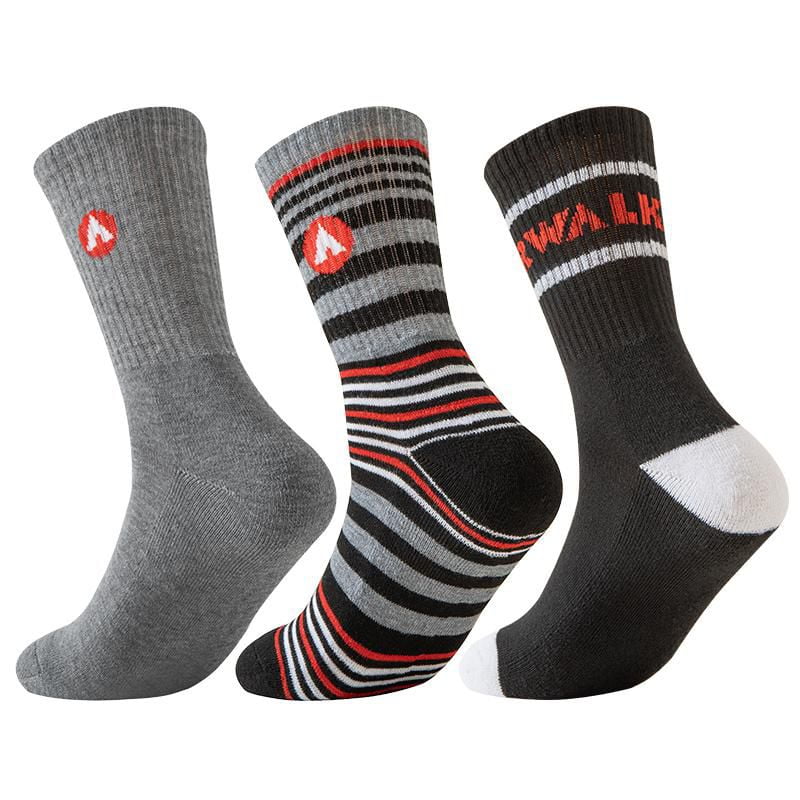 Airwalk Ladies 3pk Crew Liner Socks