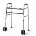 thumbnail image 2 of Medline Extra Wide Two-Button Walker, 2 of 2