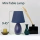 Simple Conceptions Mini Oeuf Ovale Lampe de Table en Céramique – image 2 sur 4