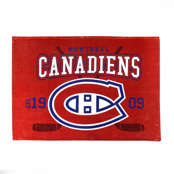 NHL Montreal Canadiens Arena Blanket, 66" x 90" by Nemcor Walmart.ca