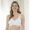 thumbnail image 2 of Bestform 9706233 Floral Trim Wireless Cotton Bra with Lightly-Lined Cups, 2 of 7