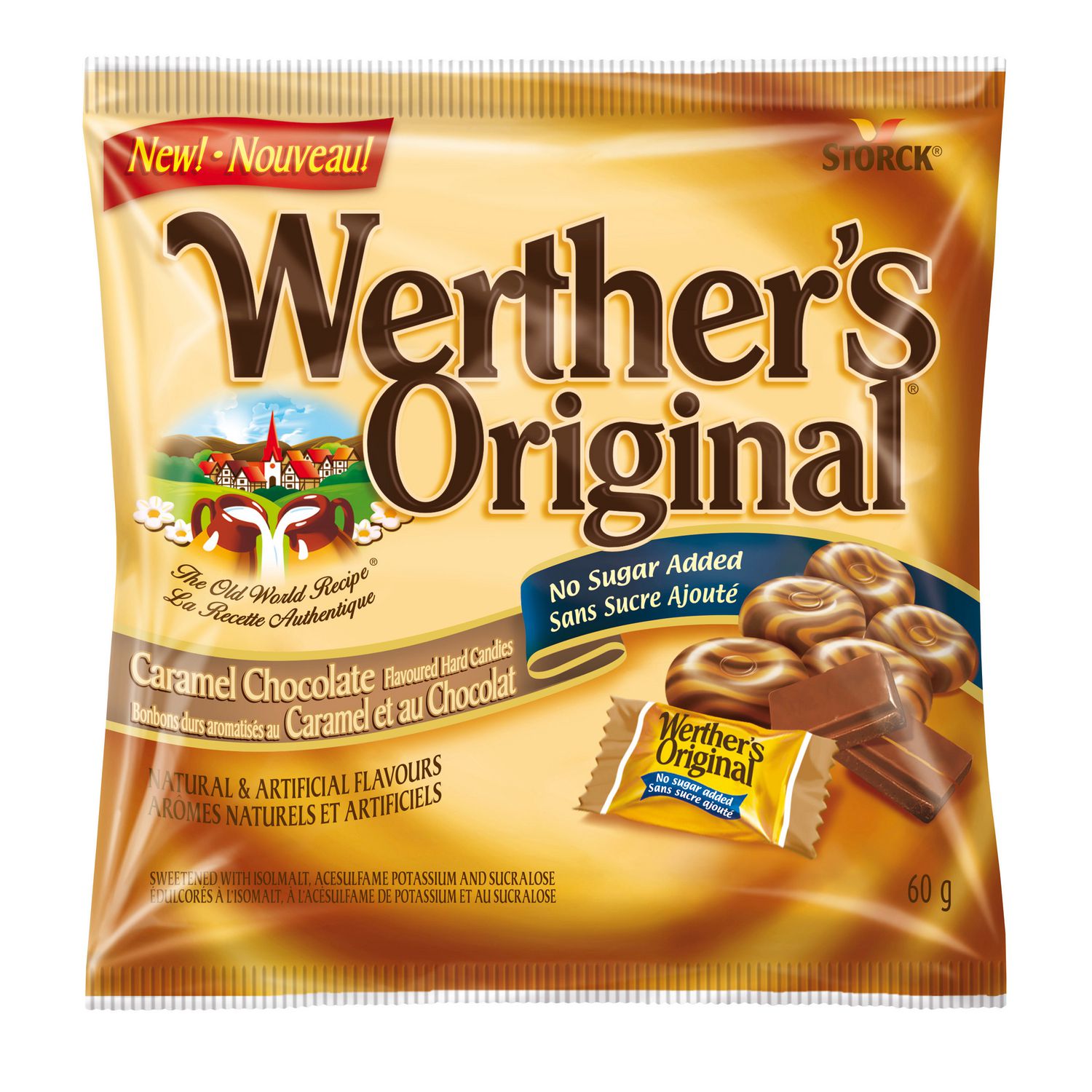 Werther’s Original No Sugar Added Caramel Chocolate | Walmart Canada