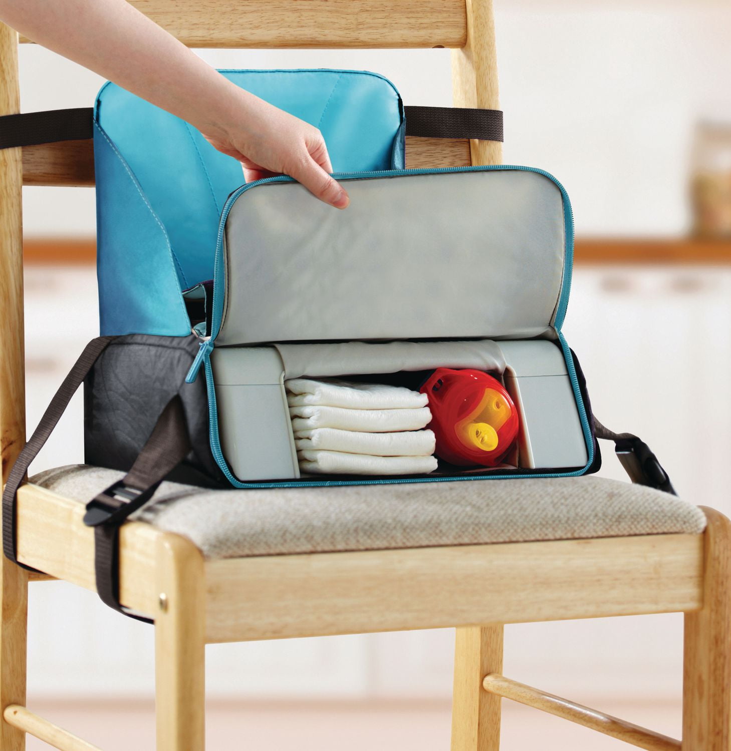 brica goboost travel booster seat