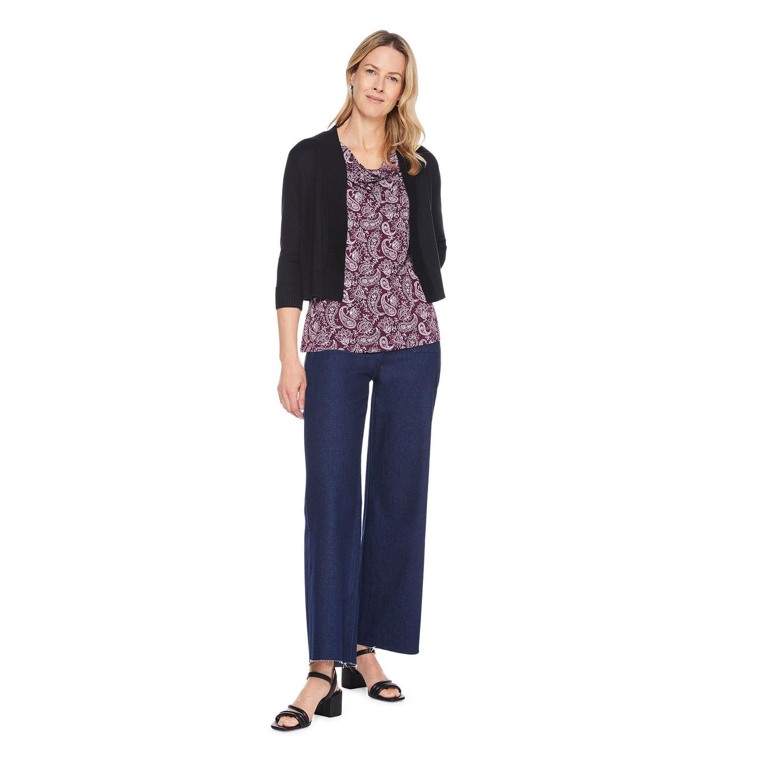 Iyla Women's Elbow Sleeve Knit Shrug