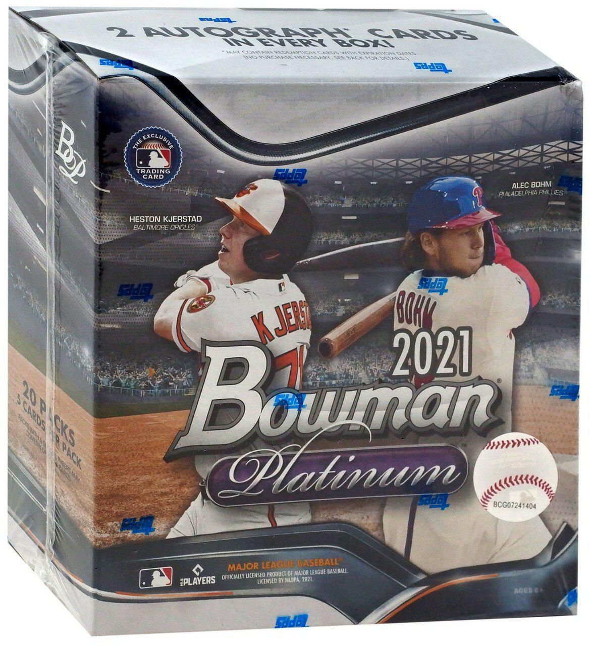 2021 Topps Bowman Platinum MLB Baseball Monster Box - Walmart.ca