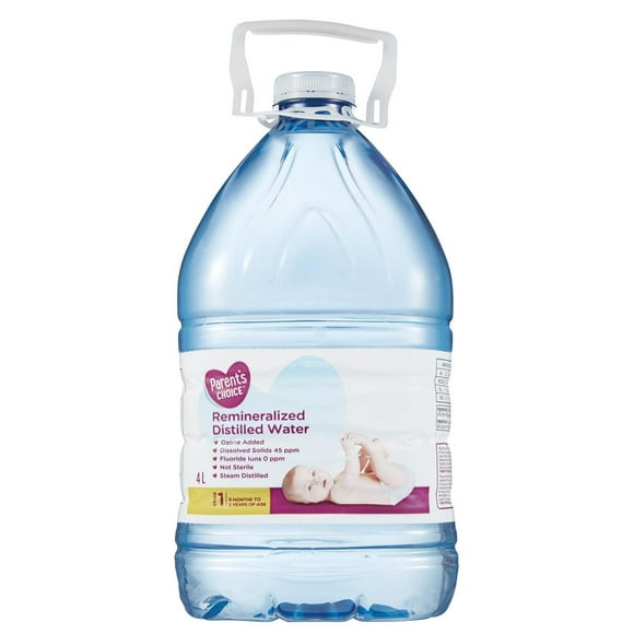 Parent's Choice Remineralized Distilled Water, 4 L, stage 1