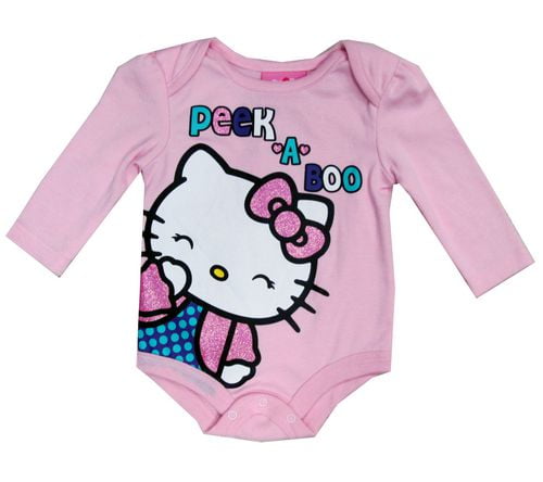 Hello kitty onesie online walmart