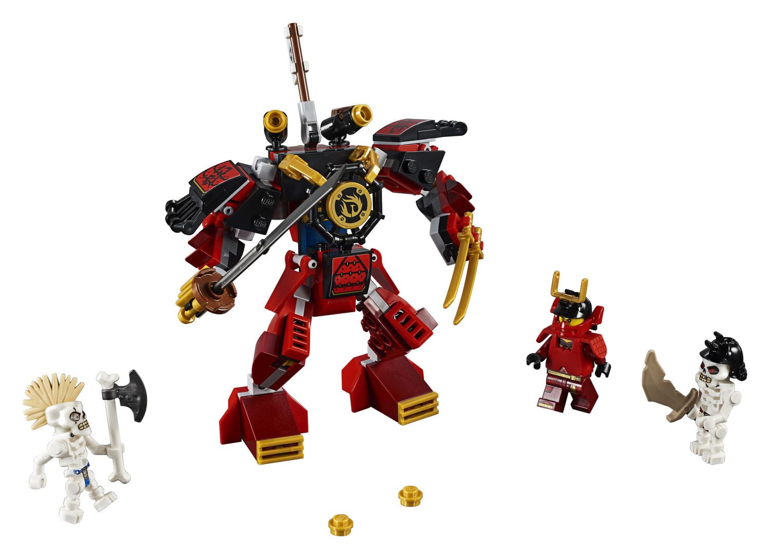 LEGO NINJAGO Legacy Samurai Mech 70665 Ninja Toy Building Kit 154 Piece Walmart