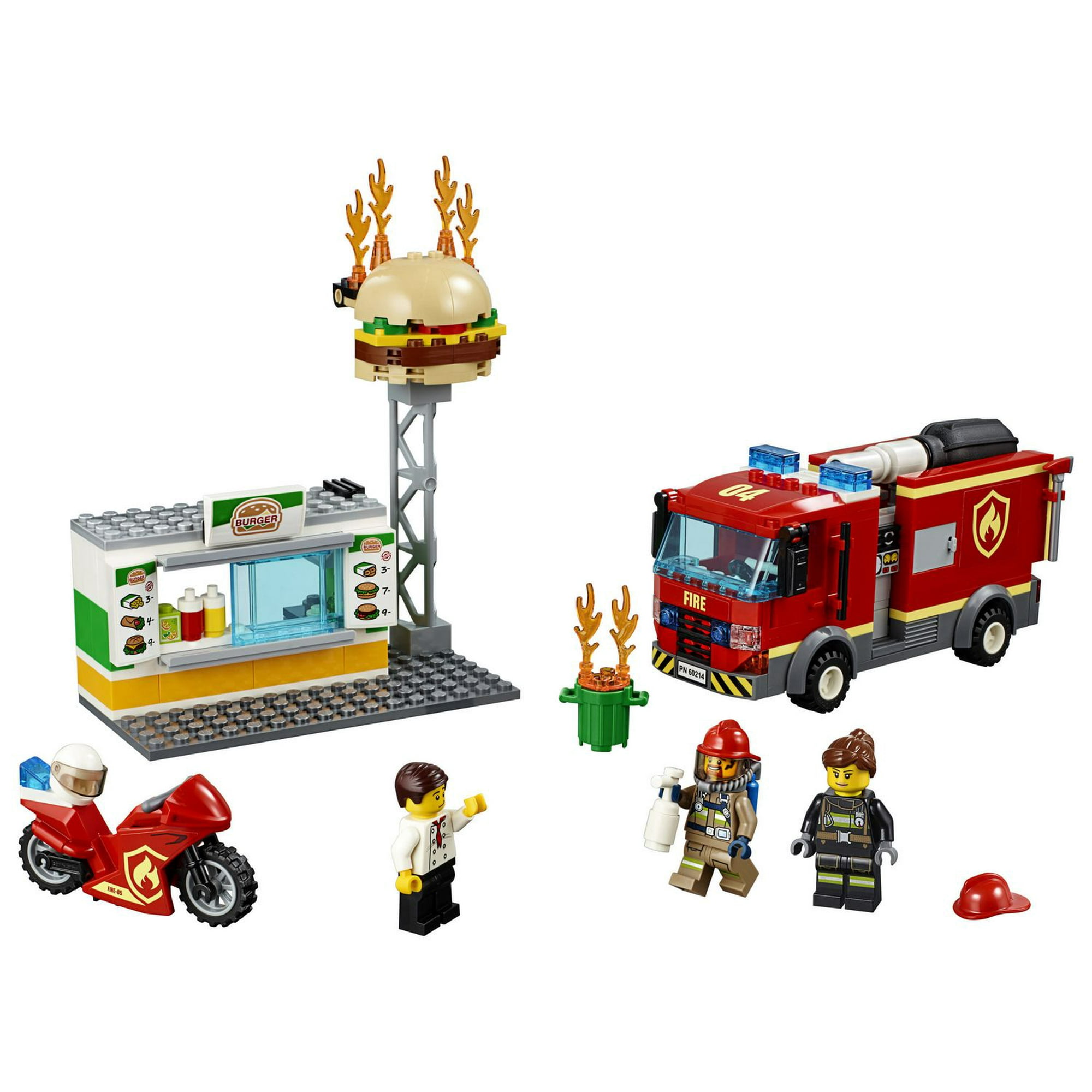 Lego Heavy Rescue Fire Truck (04), The back mounted crane. …