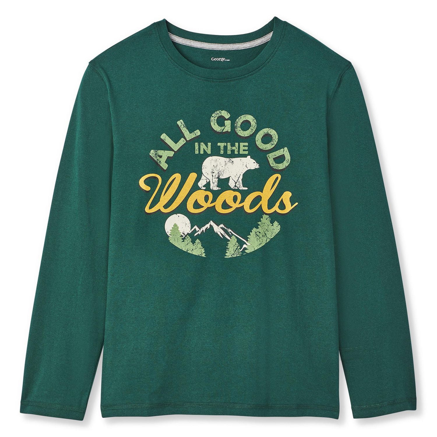 George Boys' Long Sleeve Graphic Tee