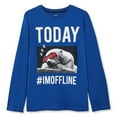 thumbnail image 1 of George Boys' Long Sleeve Graphic Tee, 1 of 2