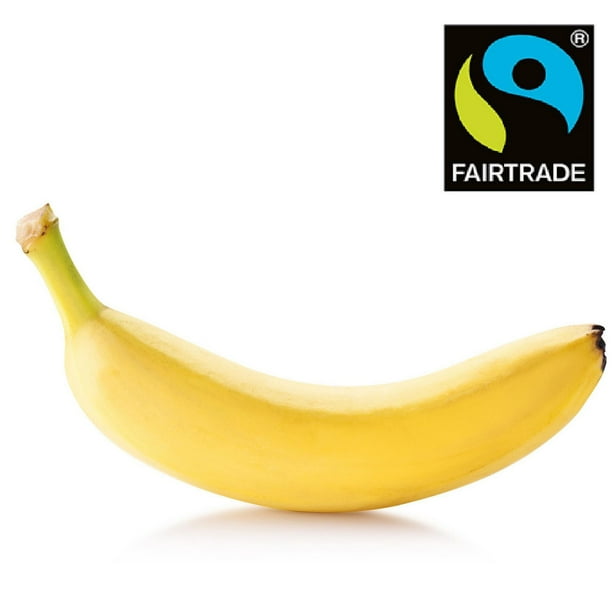 Banane biologique Fairtrade, Vendues en unités, 0,15 - 0,24 kg