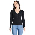 thumbnail image 1 of George Women's Long Sleeve Henley, 1 of 6