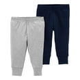 thumbnail image 1 of Child of Mine made by Carter's Boy 2Pack Pants - Navy Grey, 1 of 1