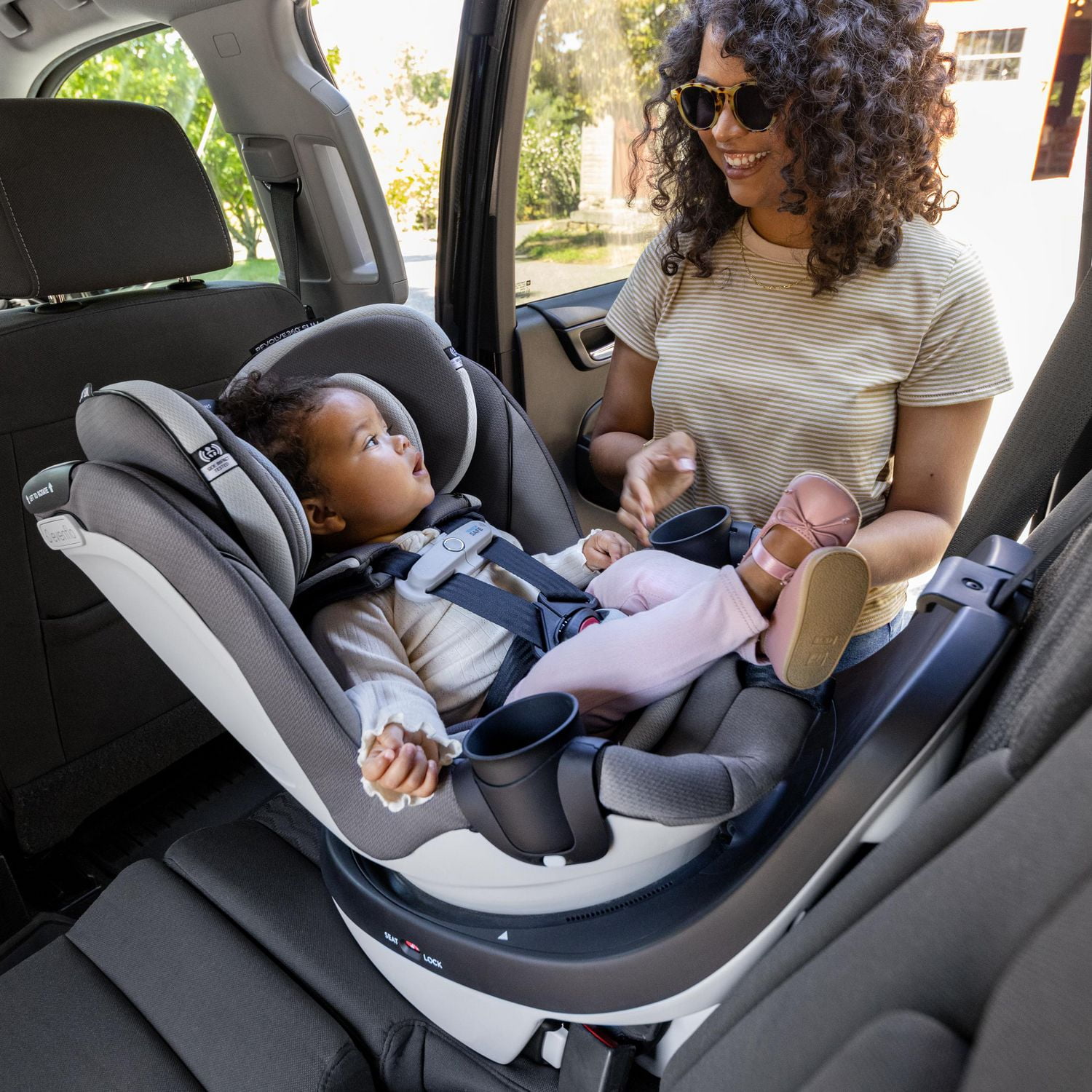 Slim baby hot sale car seats