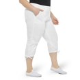 thumbnail image 2 of George Plus Women's Double Shank Capri, 2 of 6