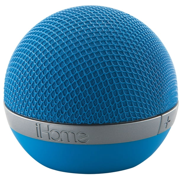 Mini haut-parleur portatif Bluetooth d'iHome - Bleu