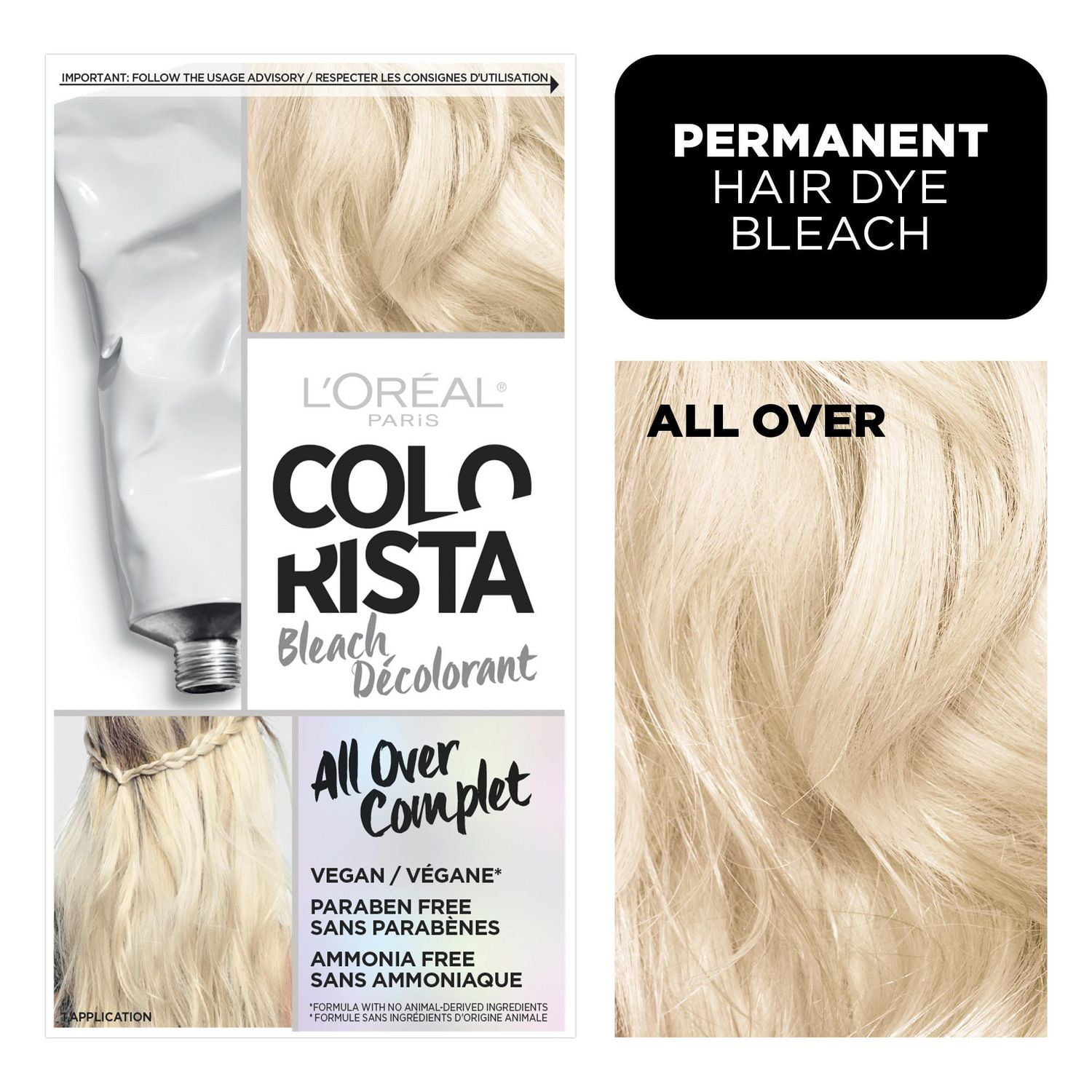 L Oreal Paris Colorista Bleach Allover Walmart Canada