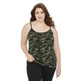 thumbnail image 1 of George Plus Women's Camouflage Core Camisole, 1 of 6