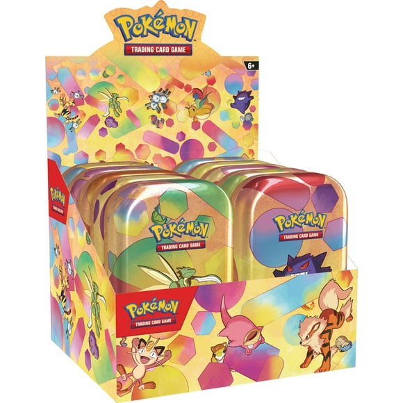 Pokemon Trading Card Games Scarlet Violet 3.5 Mini Tins 10Ct Box