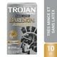 Trojan BareSkin Supra condoms lubrifiés en polyuréthane sans Latex 10 condoms en polyuréthane – image 7 sur 7