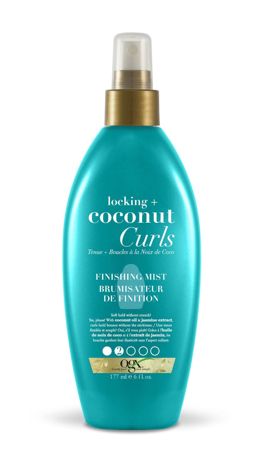 OGX Locking + Coconut Curls Finishing Mist Walmart Canada