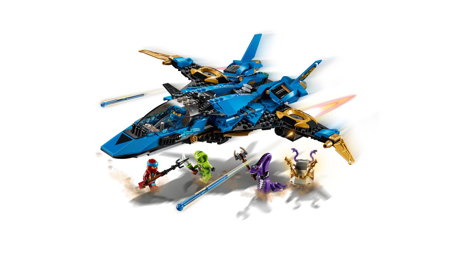 LEGO NINJAGO Legacy Jay's Storm Fighter 70668 Ninja Toy Building