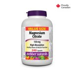 Webber Naturals Magnesium Citrate High Absorption 150 Mg