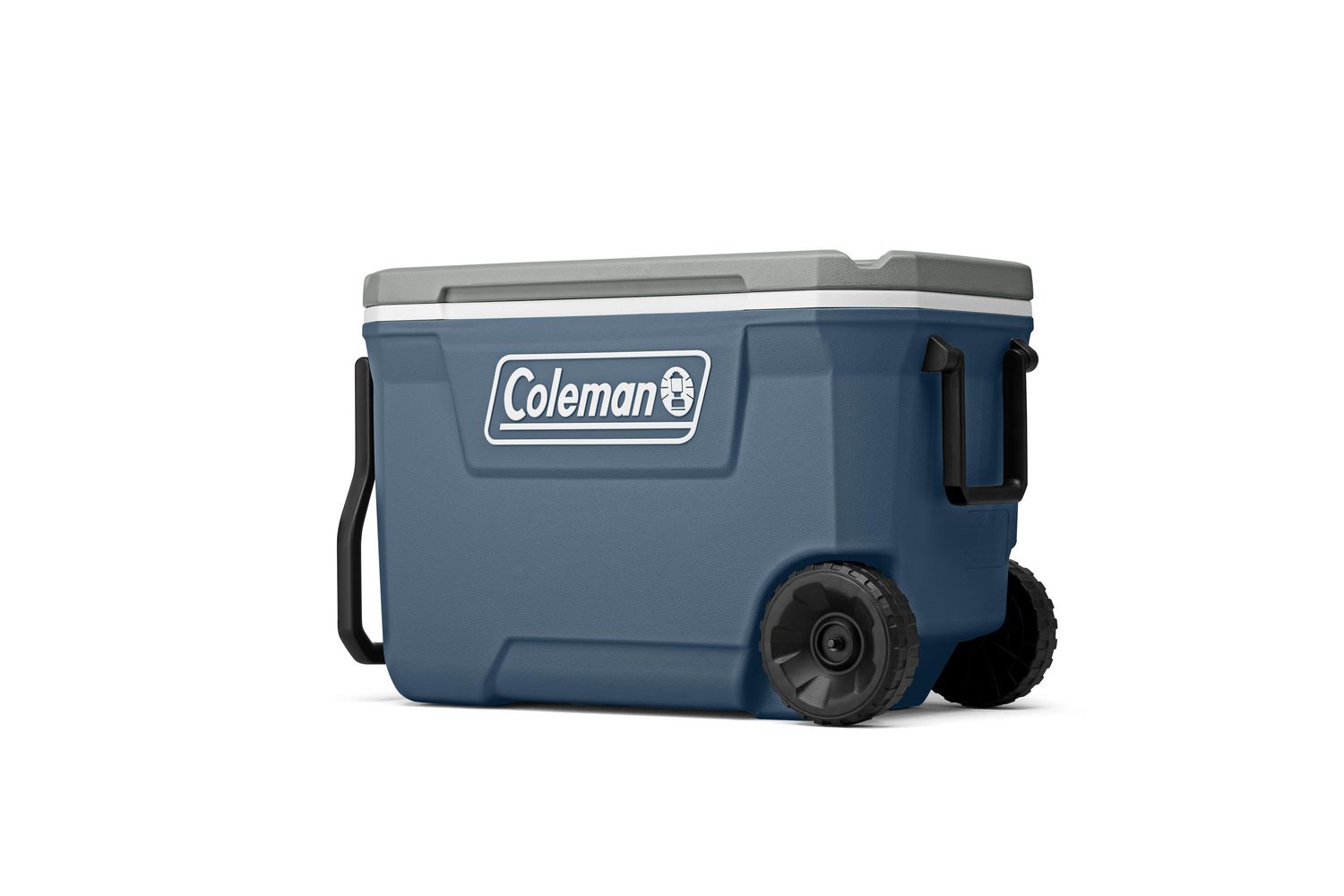 Coleman cooler with store wheels