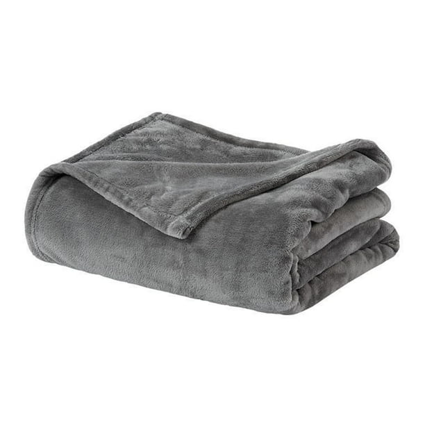 Royal Plush Throw Grey Walmart.ca