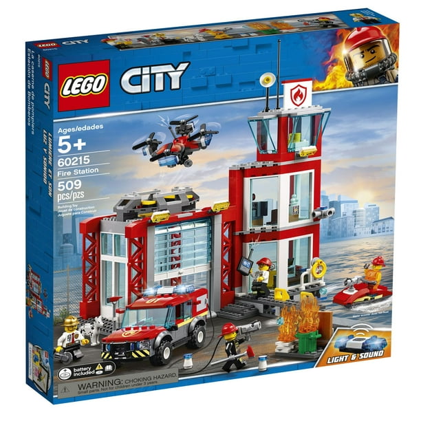 LEGO City La caserne de pompiers 60215