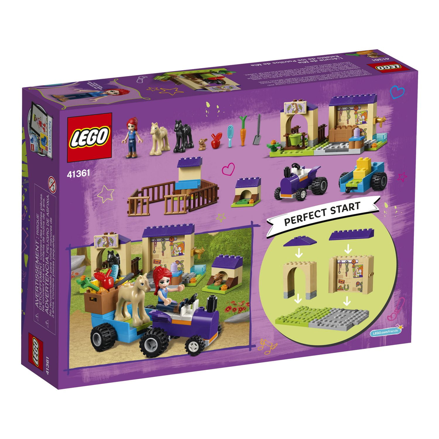 lego friends heartlake stables asda
