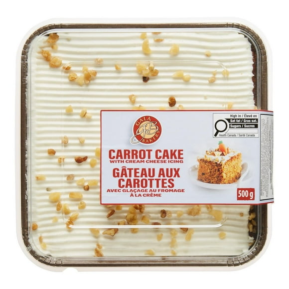 Gala Bakery Carrot Cake With Cream Cheese Icing