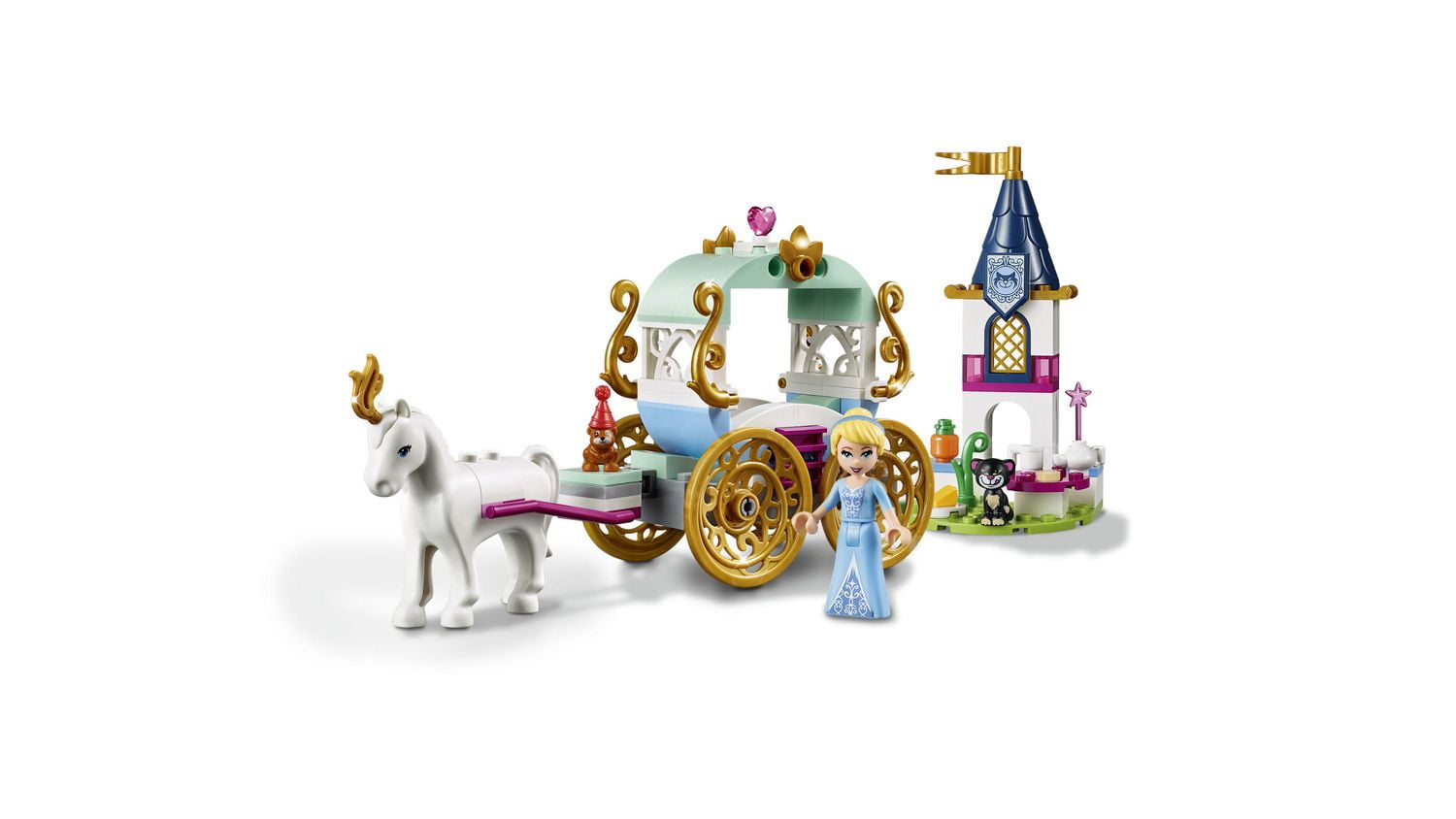 LEGO 4+ Disney Princess Cinderella's Carriage Ride 41159